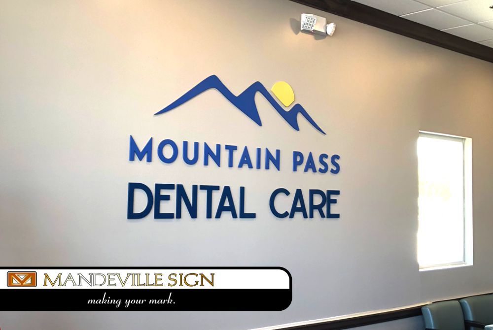 Mountain Pass Dental - Goodyear AZ (lobby sign)